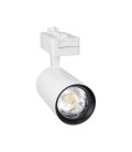 FOCO RIEL LED STUDIO BLANCO MATE 20W 3000K 220V IP20 / Ø75X145MM