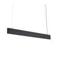 LUMINARIA LINEAL LED STUDIO COLGANTE / SOBREPUESTO NEGRO 28W 4000K 220-240V IP20 / 1126X34X100MM