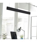 LUMINARIA LINEAL LED STUDIO COLGANTE / SOBREPUESTO NEGRO 28W 4000K 220-240V IP20 / 1126X34X100MM