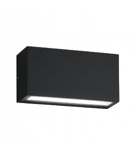 APLIQUÉ MURO LED STUDIO NEGRO 5W 3000K IP54