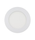 Plafón Sobrepuesto Redondo Blanco 6w 3000k 120º Ip20 - LED Studio