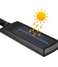 APLIQUÉ SOLAR LED STUDIO MOD JF-144 CON SENSOR DE MOVIMIENTO 5W 450LM 5000K IP65 / 510X40MM