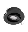 Downlight 3w Carcasa Negra