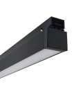 LÁMPARA DE TECHO LINEAL LED STUDIO MAGNÉTICO 7W LUZ CÁLIDA NEGRO