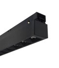 FOCO LED STUDIO PARA RIEL MAGNÉTICO 6 PUNTOS 6W LUZ CÁLIDA NEGRO