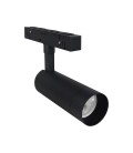 FOCO LED STUDIO PARA RIEL MAGNÉTICO 8W LUZ CÁLIDA NEGRO / Ø38X95MM