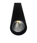 LÁMPARA COLGANTE LED STUDIO PARA RIEL MAGNÉTICO 8W LUZ CÁLIDA NEGRO