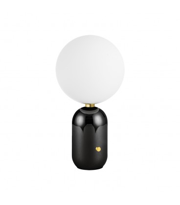 LAMPARA DE MESA GLOBO NEGRA GRANDE ∅250*480MM NO INCLUYE E14 -- IP20 220V