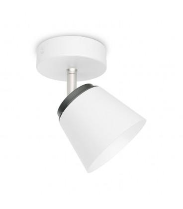 APLIQUÉ PHILIPS DENDER SPOT BLANCO 4WX1 LED 330LM LUZ CÁLIDA 2700K