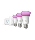 KIT PHILIPS HUE GENERACIÓN 2022 E27 MULTICOLOR + INTERRUBTOR INALÁMBRICO + BRIDGE