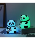 LÁMPARA DE MESA LED STUDIO PANDA SILICONA RECARGABLE CON USB RGB 5V IP20