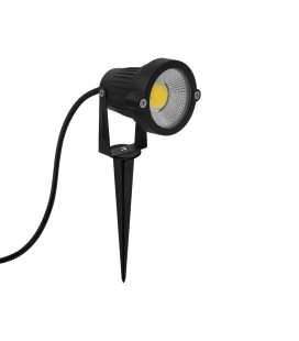 ESTACA LED STUDIO GARDEN NEGRA 6W 3000K 220V IP65 / 98X270MM