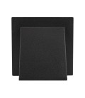 APLIQUÉ MURO LED STUDIO CONE NEGRO 5W 3000K 220V IP65 / 80X65X80MM