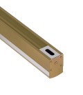 LÁMPARA MURO LINEAL ORO LED STUDIO 600MM 16W 2700K