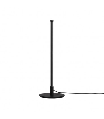 LÁMPARA DE MESA LINEAL NEGRA LED STUDIO 7W 2700K