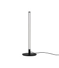 LÁMPARA DE MESA LINEAL NEGRA LED STUDIO 7W 2700K