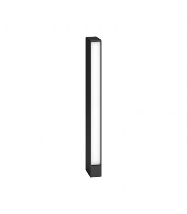 BOLLARD  DOS LINEAS  2X6W IP54 100X50X600MM 960LM GRIS OSCURO