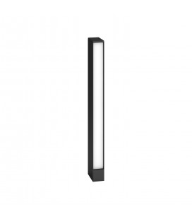 BOLLARD  UNA LINEA"  6W IP54 100X50X600MM 480LM GRIS OSCURO