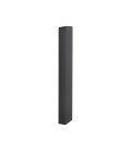 BOLLARD  UNA LINEA"  6W IP54 100X50X600MM 480LM GRIS OSCURO