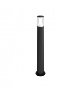 BOLLARD "PRADO" 80X700MM 8W DIMEABLE GRIS OSCURO IPXX 600LM