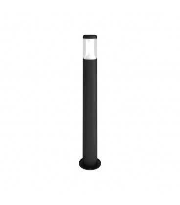 BOLLARD "PRADO" 80X700MM 8W DIMEABLE GRIS OSCURO IPXX 600LM