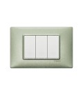 PULSADOR VIMAR PLANA 1P BLANCO (14008) / 38X22X48MM