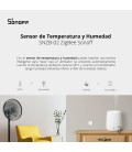 SONOFF SNZB-02 ZIGBEE SENSOR DE TEMPERATURA Y HUMEDAD / BATERIAS INCLUIDAS