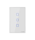 INTERRUPTOR DE PARED SONOFF DE 3 CANALES WIFI