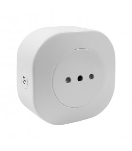 ENCHUFE INTELIGENTE TUYA 240C 10A CAPACIDAD MAX 2200W WIFI 2.4 GHZ 100X65X57MM.