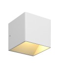 APLIQUÉ DE MURO LED STUDIO BIFOCAL BLANCO 6W 3000K 220V IP54 / 100X100MM