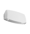 APLIQUÉ ABRAM BLANCO BIFOCAL IP55 220V 3000K 8.5W 195X60X120 900LM POLICARBONATO