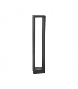 BOLLARD LED STUDIO RECTANGULAR GRIS OSCURO 10W 3000K 546LM 220V IP65 / 120X82X600MM