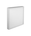 Plafón Sobrepuesto Cuadrado Blanco 18w 4000k