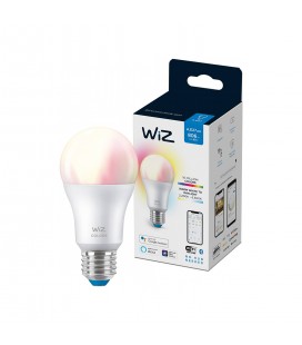 AMPOLLETA WIZ LED WIFI A60 9W E27 COLOR DIMERIZABLE 220V 2700K A 6500K + RGB