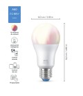 AMPOLLETA WIZ LED WIFI A60 9W E27 COLOR DIMERIZABLE 220V 2700K A 6500K + RGB