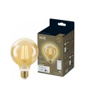 AMPOLLETA WIZ LED WIFI FILAMENTO AMBAR GLOBO G95/E27 LED 6,9W DIMEABLE 220V 2200K 