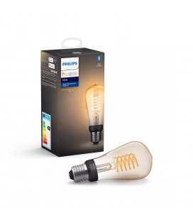 (X)AMPOLLETA FILAMENTO PHILIPS HUE XW FIL ST64 E27 EUR 7W 2100K 550LM IP20