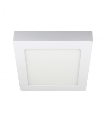 Plafón Sobrepuesto Cuadrado Blanco 12w 5500k 120º Ip20