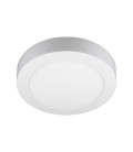 Plafón Sobrepuesto Redondo Blanco 12w Led Integrado 4300k