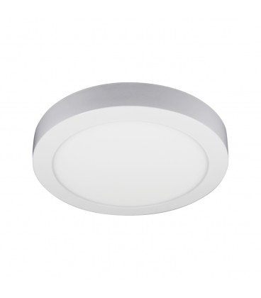  Plafón Sobrepuesto Redondo Blanco 22w Led Integrado 3000k 120º Ip20 