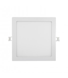 Panel Slim Cuadrado Blanco 18w 3000k