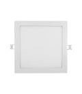 Panel Slim Cuadrado Blanco 18w 3000k