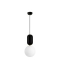 LÁMPARA COLGANTE GLOBO NEGRO MATE SMALL IP20 220V NO INCLUYE AMPOLLETA (E14) ∅200 X 425 MM