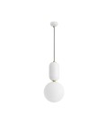 LÁMPARA COLGANTE GLOBO BLANCO MATE SMALL IP20 220V NO INCLUYE AMPOLLETA ∅200*H425