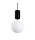 LÁMPARA COLGANTE GLOBO NEGRO MATE IP20 220V NO INCLUYE AMPOLLETA ∅250 X 515 MM