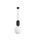 LÁMPARA COLGANTE GLOBO NEGRO IP20 220V NO INCLUYE AMPOLLETA ∅250*H515