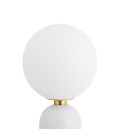 LÁMPARA DE MESA GLOBO BLANCO MATE SMALL IP20 220V NO INCLUYE AMPOLLETA (E14) ∅200*H395