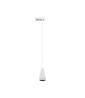 LÁMPARA COLGANTE RIEL AMAPOLA BLANCA PARA GU10 ( NO INCLUYE AMPOLLETA) DIAMETRO 90X1650MM IP20