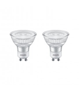 PACK DE AMPOLLETA GU10 PHILIPS 4W LUZ CÁLIDA