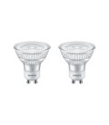 PACK DE AMPOLLETA GU10 PHILIPS 4W LUZ CÁLIDA